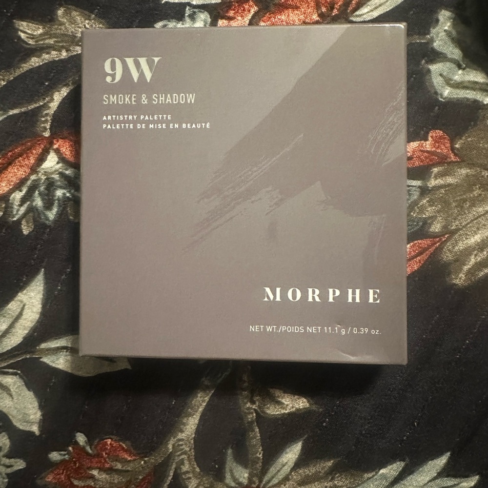 Morphe 9W Smoke & Shadow Palette - Gray and Black